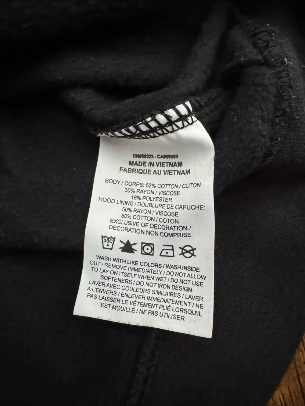 Nike Women's Black Sportswear Pullover Hoodie Leopard Cheetah Print Logo Sz S